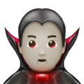 man vampire on platform Emojipedia