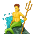 merman on platform Emojipedia