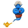 man genie on platform Emojipedia