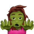 woman zombie on platform Emojipedia