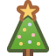 Christmas tree on platform Facebook