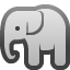 elephant on platform Facebook