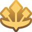 trident emblem on platform Facebook