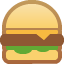 hamburger on platform Facebook
