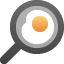 fried egg on platform Facebook