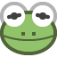 frog on platform Facebook