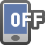 mobile phone off on platform Facebook