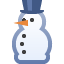 snowman without snow on platform Facebook