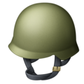 military helmet on platform Facebook