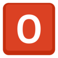 O button (blood type) on platform Facebook