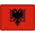 flag: Albania on platform Facebook