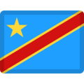 flag: Congo - Kinshasa on platform Facebook