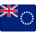 flag: Cook Islands on platform Facebook