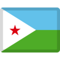 flag: Djibouti on platform Facebook