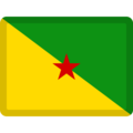 flag: French Guiana on platform Facebook