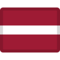 flag: Latvia on platform Facebook