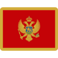 flag: Montenegro on platform Facebook