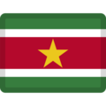 flag: Suriname on platform Facebook