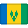 flag: St. Vincent & Grenadines on platform Facebook