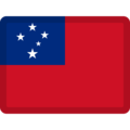 flag: Samoa on platform Facebook
