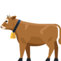 cow on platform Facebook