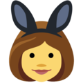 women with bunny ears on platform Facebook