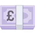 pound banknote on platform Facebook