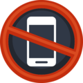 no mobile phones on platform Facebook