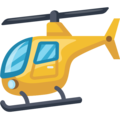 helicopter on platform Facebook