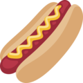 hotdog on platform Facebook