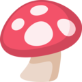 mushroom on platform Facebook