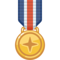 medal on platform Facebook