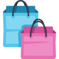 shopping bags on platform Facebook
