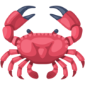 crab on platform Facebook