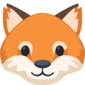 fox face on platform Facebook