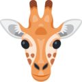 giraffe on platform Facebook