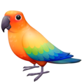 parrot on platform Facebook