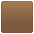 brown square on platform Google