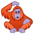 orangutan on platform Google