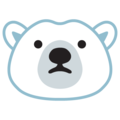 polar bear on platform Google
