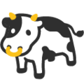 cow on platform Google