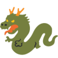 dragon on platform Google