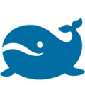 whale on platform Google