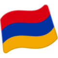flag: Armenia on platform Google