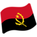 flag: Angola on platform Google