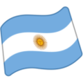 flag: Argentina on platform Google