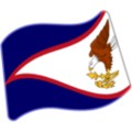 flag: American Samoa on platform Google