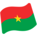 flag: Burkina Faso on platform Google
