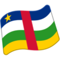 flag: Central African Republic on platform Google