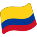 flag: Colombia on platform Google